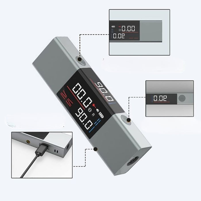Portable Laser Angle Level Measurement Device- USB Rechargeable_8