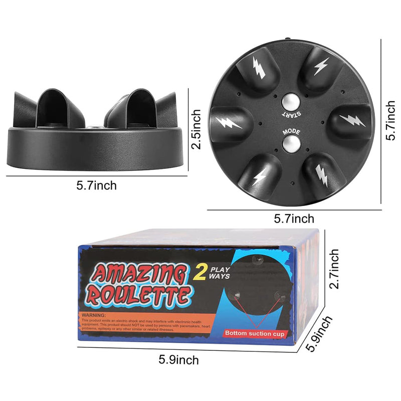 Funny Polygraph Shocking Roulette Party Game - Battery Powered_5