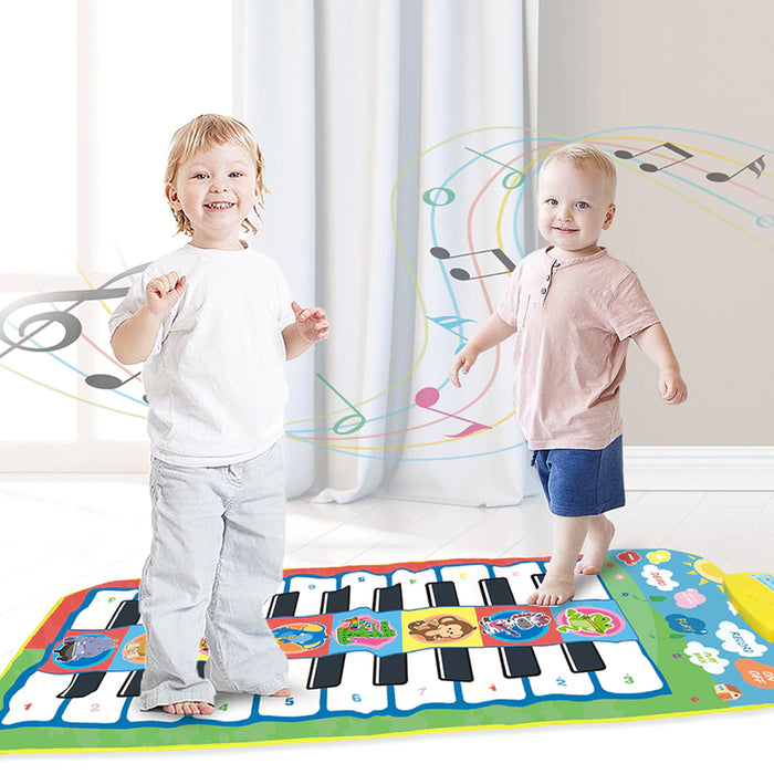 Battery Operated Multifunctional Piano Play Mat for Children_5