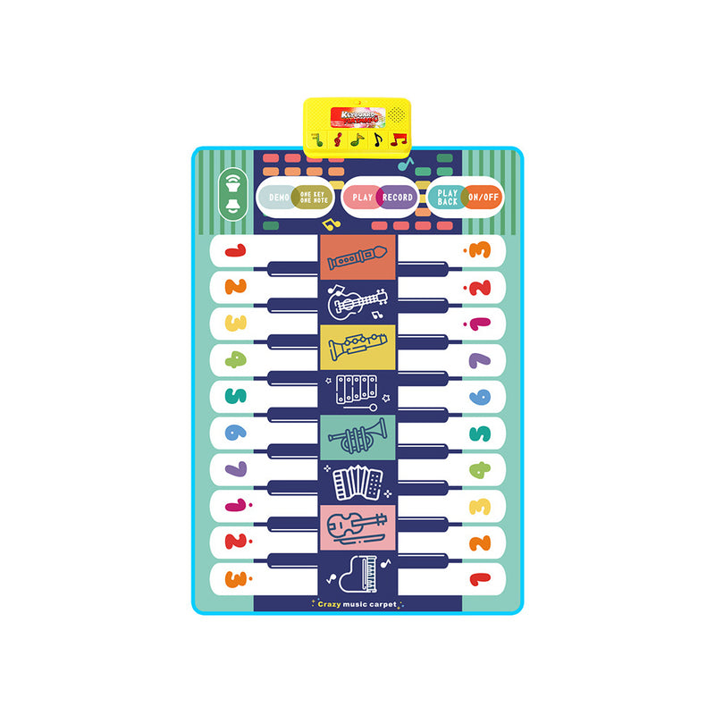 Battery Operated Multifunctional Piano Play Mat for Children_16