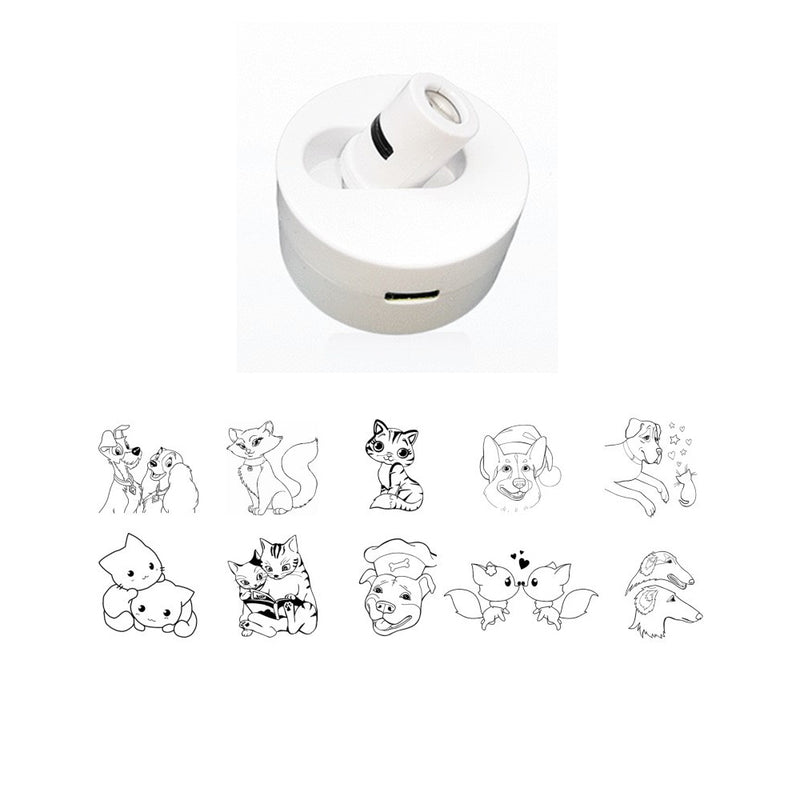 Pet Projector LED Protective Night Light Collar-USB Rechargeable_10