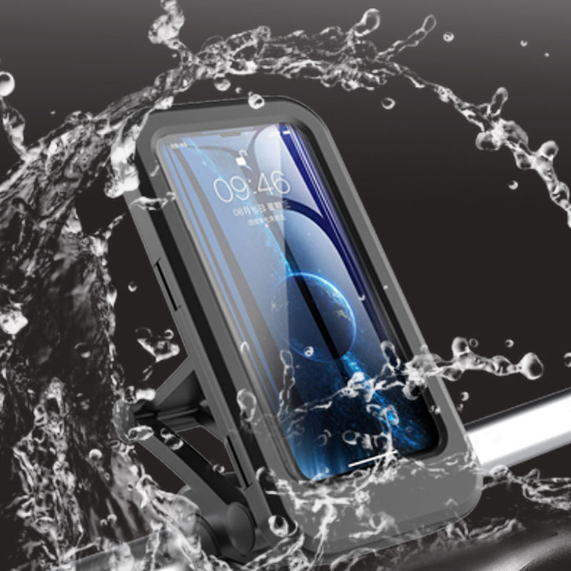 Adjustable Waterproof Bicycle Handle Bar Mobile Phone Holder_2