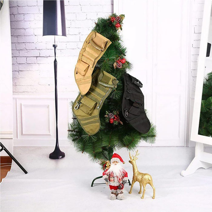Tactical Christmas Stocking Military Style Christmas Ornament for Christmas Home Decoration_15