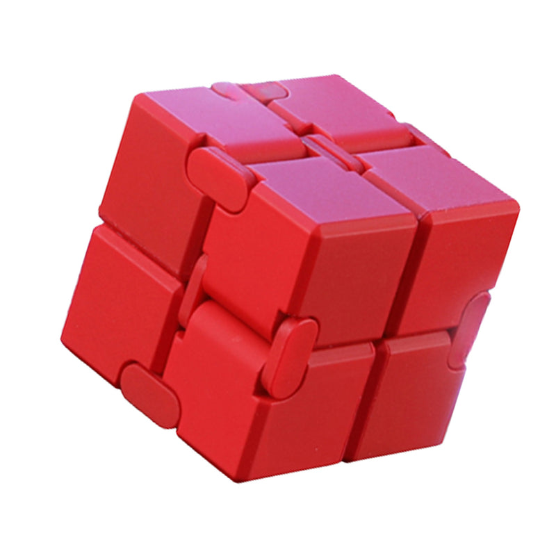 Stress Relief and Anti-Anxiety Finger Flip Infinity Cube Fidget Toys for Kids and Adults_3