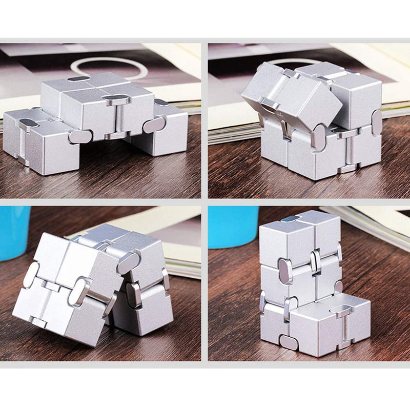 Stress Relief and Anti-Anxiety Finger Flip Infinity Cube Fidget Toys for Kids and Adults_12