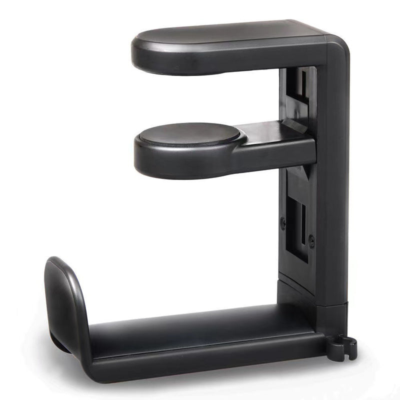 PC Gaming Headphone Hook Holder Hanger Mount Headset Stand with Adjustable & Rotating Arm Clamp_0