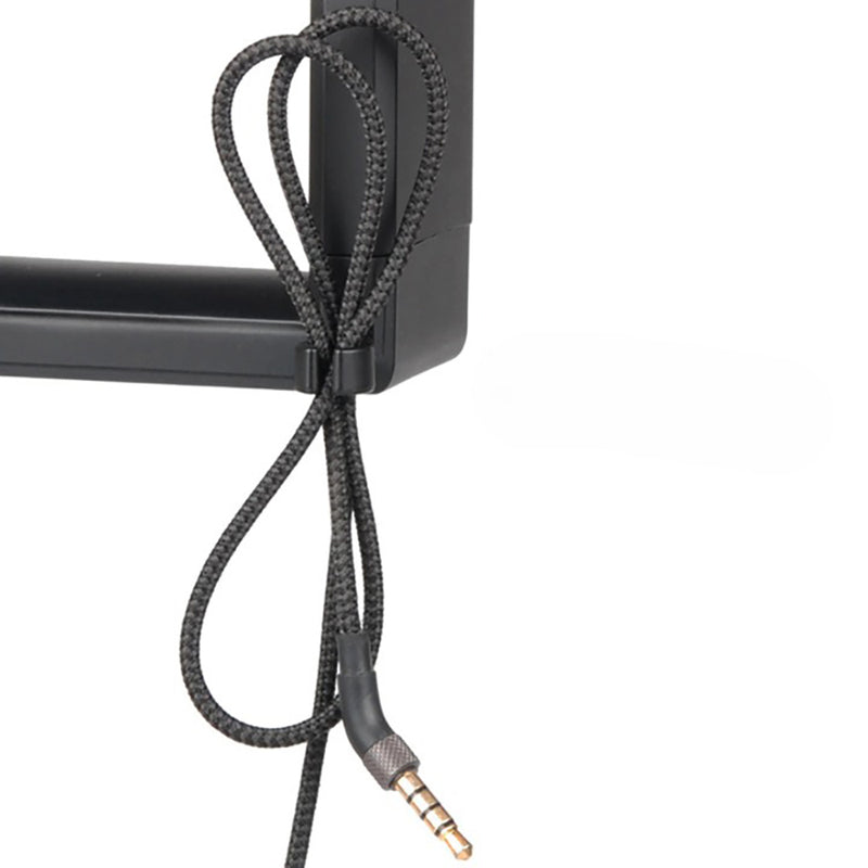PC Gaming Headphone Hook Holder Hanger Mount Headset Stand with Adjustable & Rotating Arm Clamp_7
