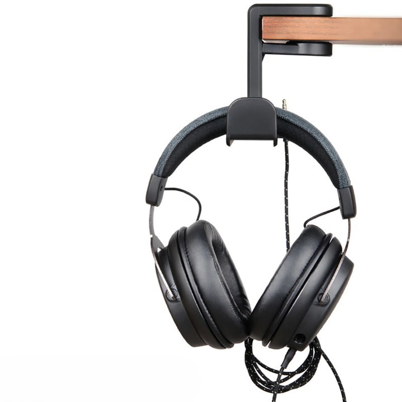 PC Gaming Headphone Hook Holder Hanger Mount Headset Stand with Adjustable & Rotating Arm Clamp_9