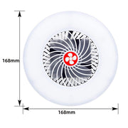 2 IN 1  LED Camping Lantern with Tent Fan - USB Rechargeable_4