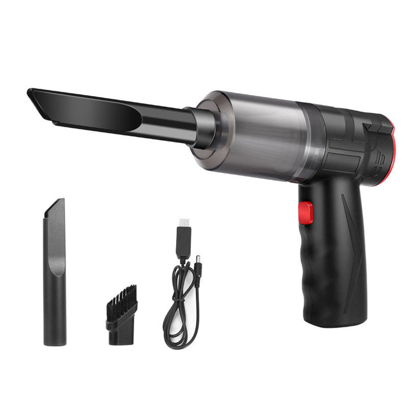 Portable Handheld Car Vacuum Cleaner-USB Rechargeable_1