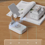 Cellphone Stand and Wireless Bluetooth Speaker-USB Charging_5