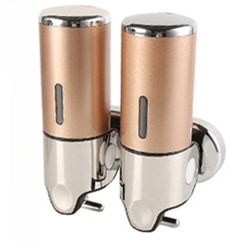 Wall Mounted Bathroom Shower Pump Dispenser and Organizer for Bathroom Kitchen Hotel_7