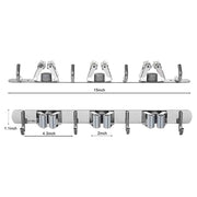 1/2 Pack Heavy-Duty Stainless-Steel Wall Mounted Space Saving Multifunctional Tools Organizer_3