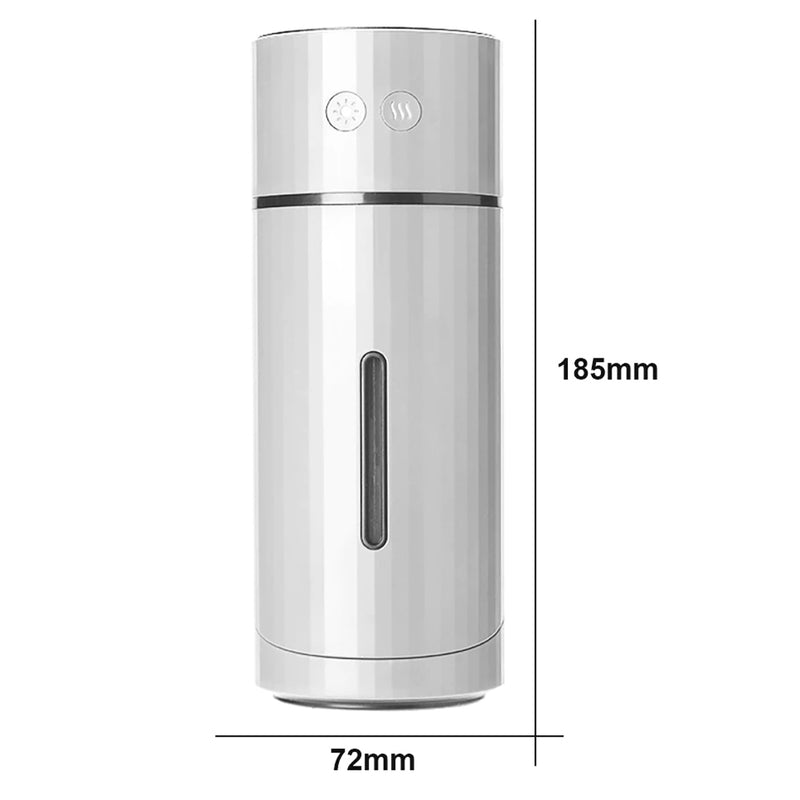 Cool Mist Mini Humidifier with Adjustable Angel 7 Color LED & Auto-Shut-off USB Plugged-In_5