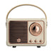Retro Wireless Mini Bluetooth Speaker Vintage Décor for iPhone Android - USB Rechargeable_2