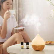 USB Interface Wood Grain Indoor Essential Oil Diffuser_4