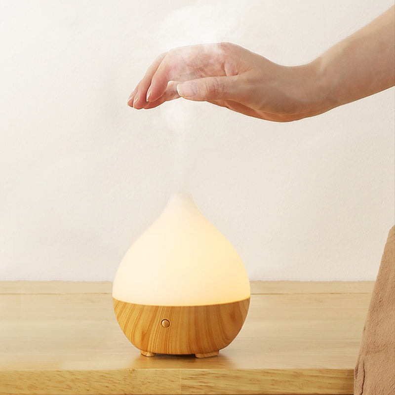 USB Interface Wood Grain Indoor Essential Oil Diffuser_5