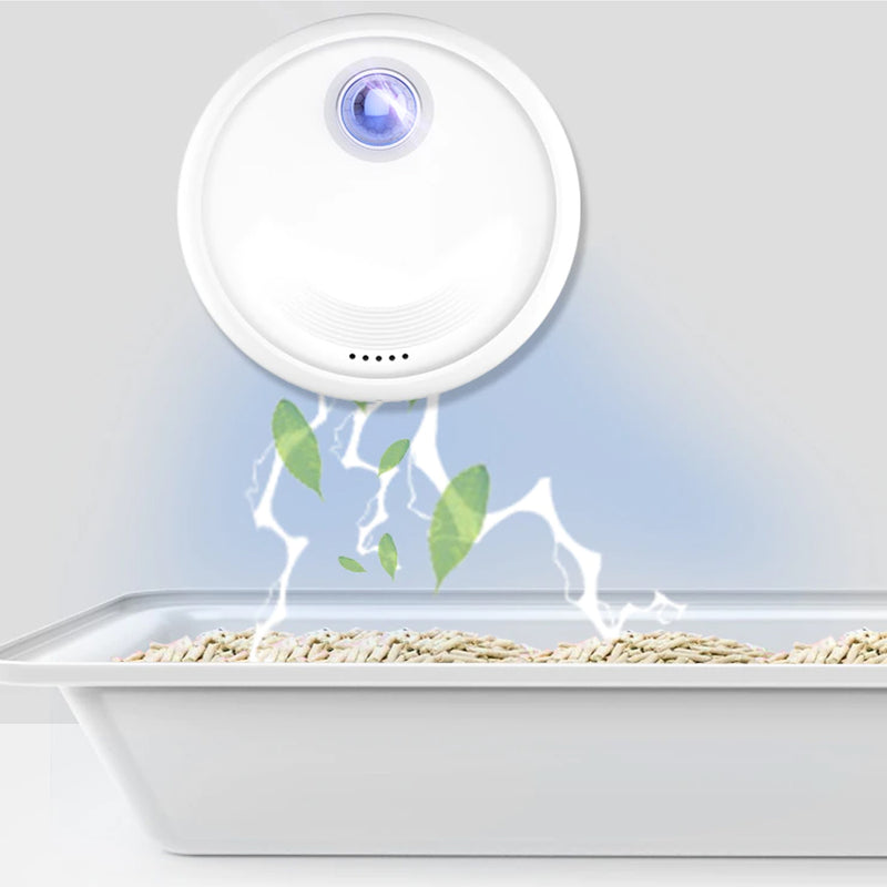 USB Rechargeable Cat Litter Deodorizing Box Odor Purifier_10