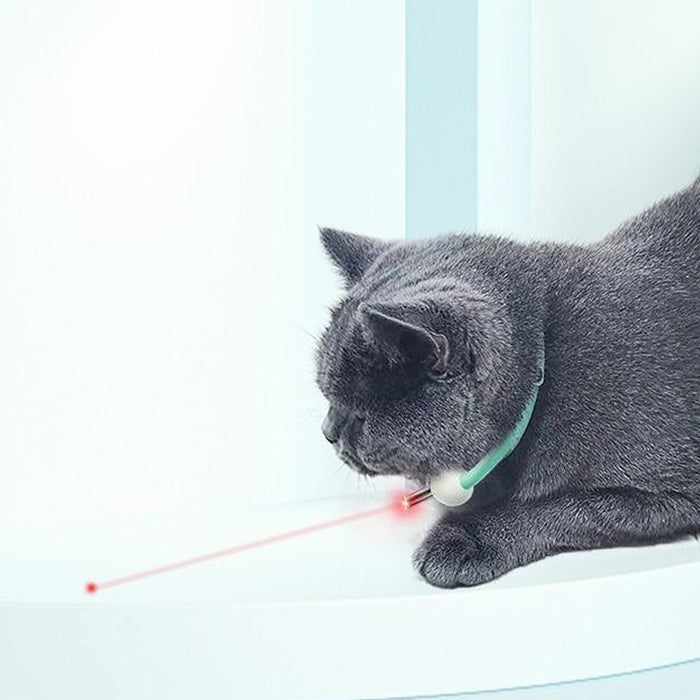 Adjustable Infrared Electric Laser Pet Collar-USB Rechargeable_2