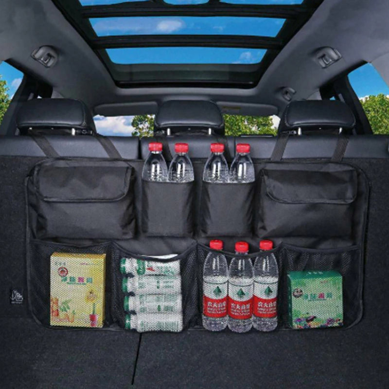 Car Trunk Organizer Multi-Pocket Hanging Car Seat Back Storage Bag_12