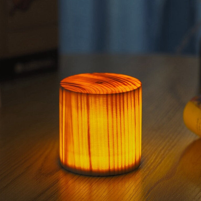 Translucent Wooden LED Touch Night Lamp-USB Rechargeable_10