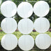 White Round Paper Lantern for Festivals and Party Decorations_4