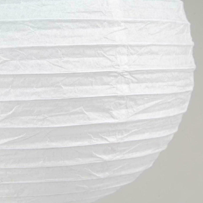 White Round Paper Lantern for Festivals and Party Decorations_7
