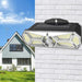 Solar Powered 126 LED Outdoor PIR Motion Sensor Wall Light_4