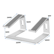 Adjustable Aluminum Laptop Support Stand and Cooling Riser_2
