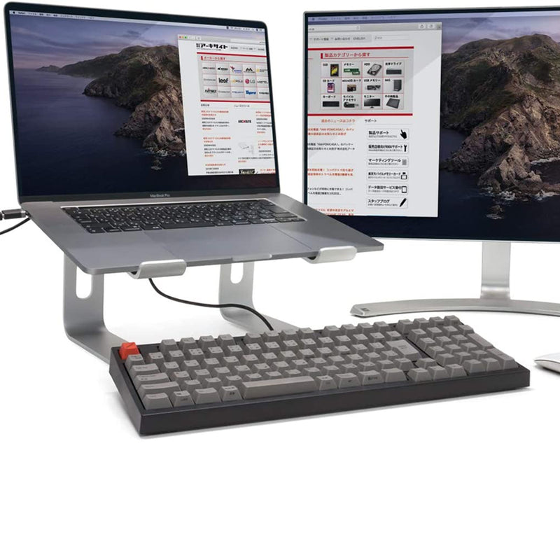 Adjustable Aluminum Laptop Support Stand and Cooling Riser_8
