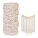 Natural Macrame Twisted DIY Crafting Cord Cotton Rope String_3