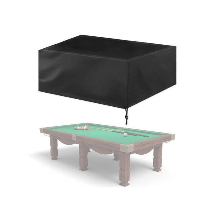 Drawstring Fitted Waterproof Dustproof Billiard Pool Table Cover_1