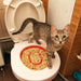 Pet Toilet Litter Box Defecating Training System Toilet Seat_3