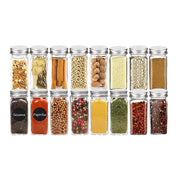Pack of 12 Stainless Steel Glass Powdered Seasoning Bottles_6
