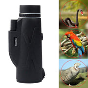 HD Optical Monocular Telescope with Phone Clip+Tripod 80X100_12