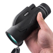 HD Optical Monocular Telescope with Phone Clip+Tripod 80X100_3