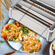 Stainless Steel Manual Rolling Pasta Maker for Handmade Pasta_11