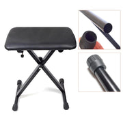 3 Way Portable and Adjustable Folding Keyboard Piano Stool_1