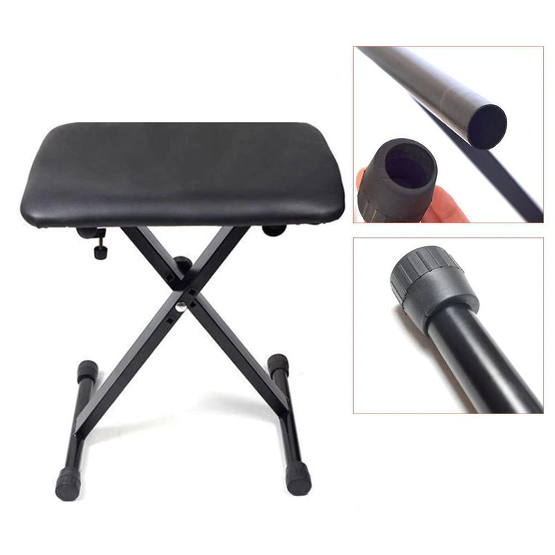 3 Way Portable and Adjustable Folding Keyboard Piano Stool_1