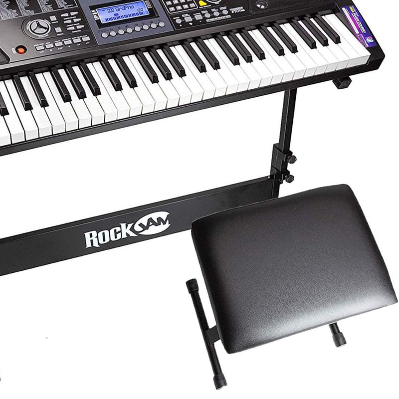 3 Way Portable and Adjustable Folding Keyboard Piano Stool_5