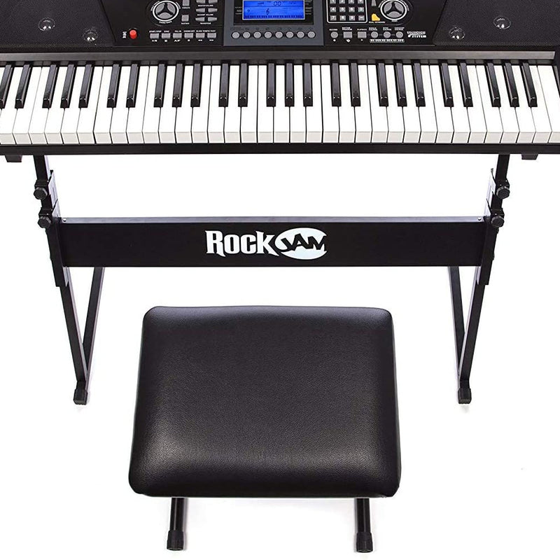 3 Way Portable and Adjustable Folding Keyboard Piano Stool_6