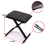 3 Way Portable and Adjustable Folding Keyboard Piano Stool_8