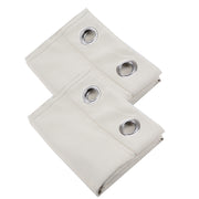 2 pcs/set Blackout Curtains Draperies Thermal with Eyelet Fabric_0