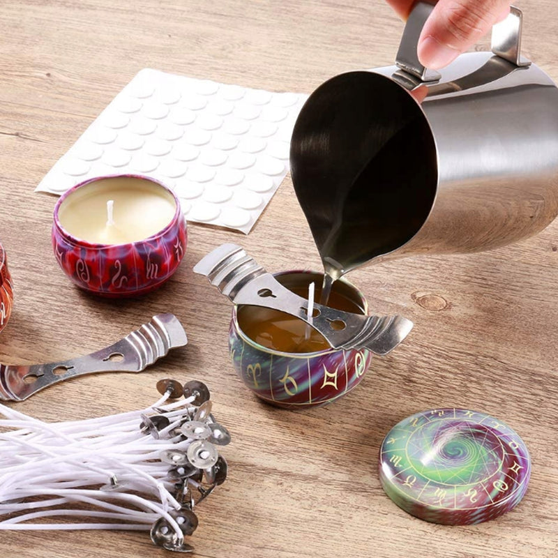 122PCS Candle Making Kit Handmade Scented Candle for Beginners_10