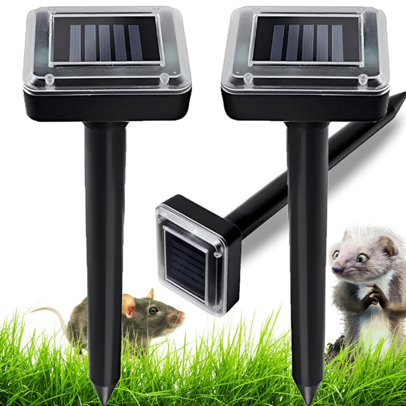 Solar Powered Ultra Sonic Multi-Pulse Garden Snake Repellant_3