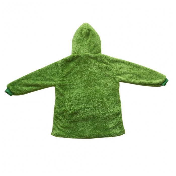 Soft Warm and Comfortable Hooded Blanket Kid’s Plush Hoodie_4