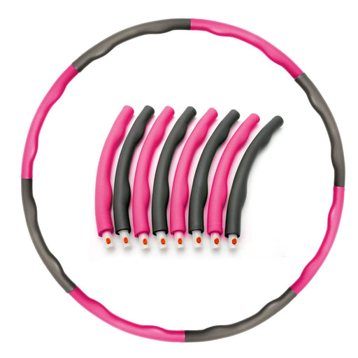 100CM Foam Padded Weighted Waist Fitness Exercising Hula Hoop_0