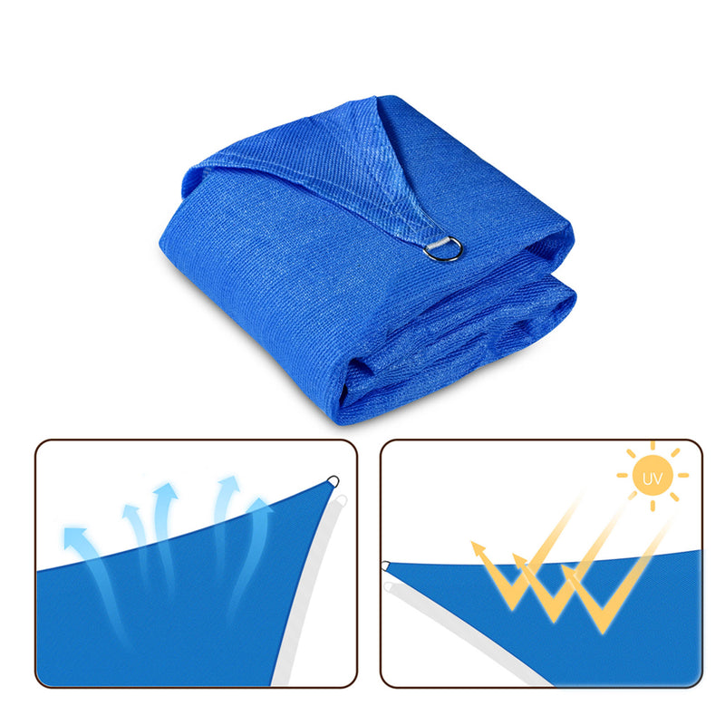 Equilateral Triangle Sun Shade Sail Outdoor Pool Canopy_1