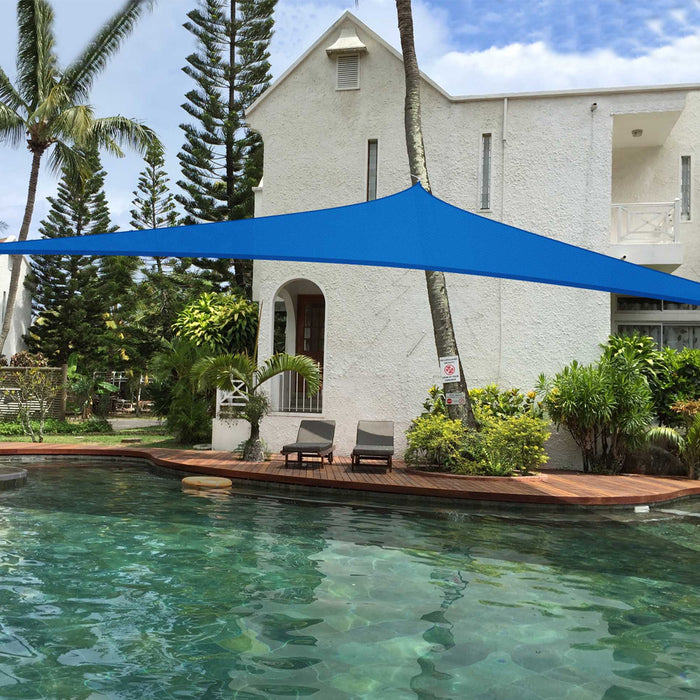 Equilateral Triangle Sun Shade Sail Outdoor Pool Canopy_6