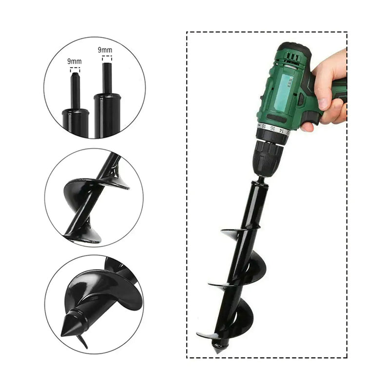 Planter Garden Auger Spiral Drill Planting Hole Soil Digger_11